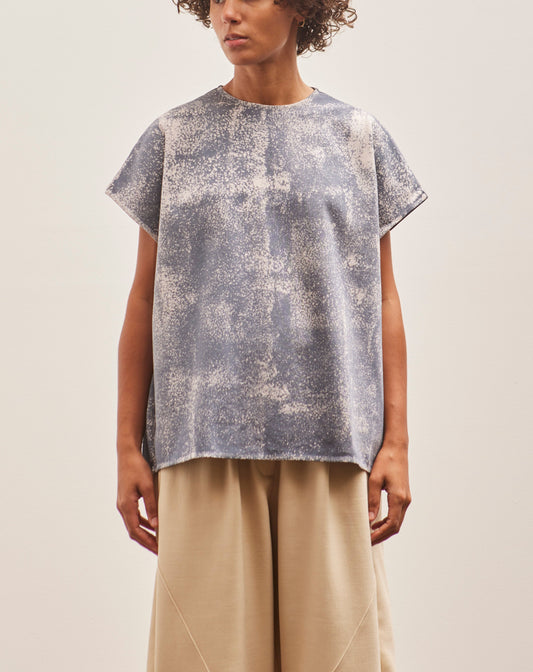 Abstract Shapes Tunic, Dusty Grey