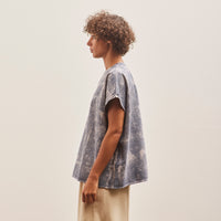 Abstract Shapes Tunic, Dusty Grey