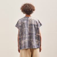 Abstract Shapes Tunic, Dusty Grey