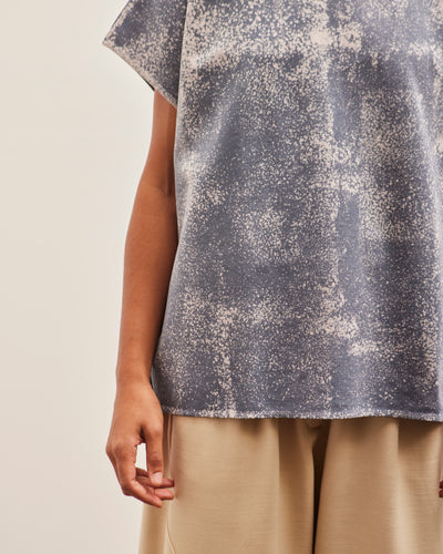 Abstract Shapes Tunic, Dusty Grey