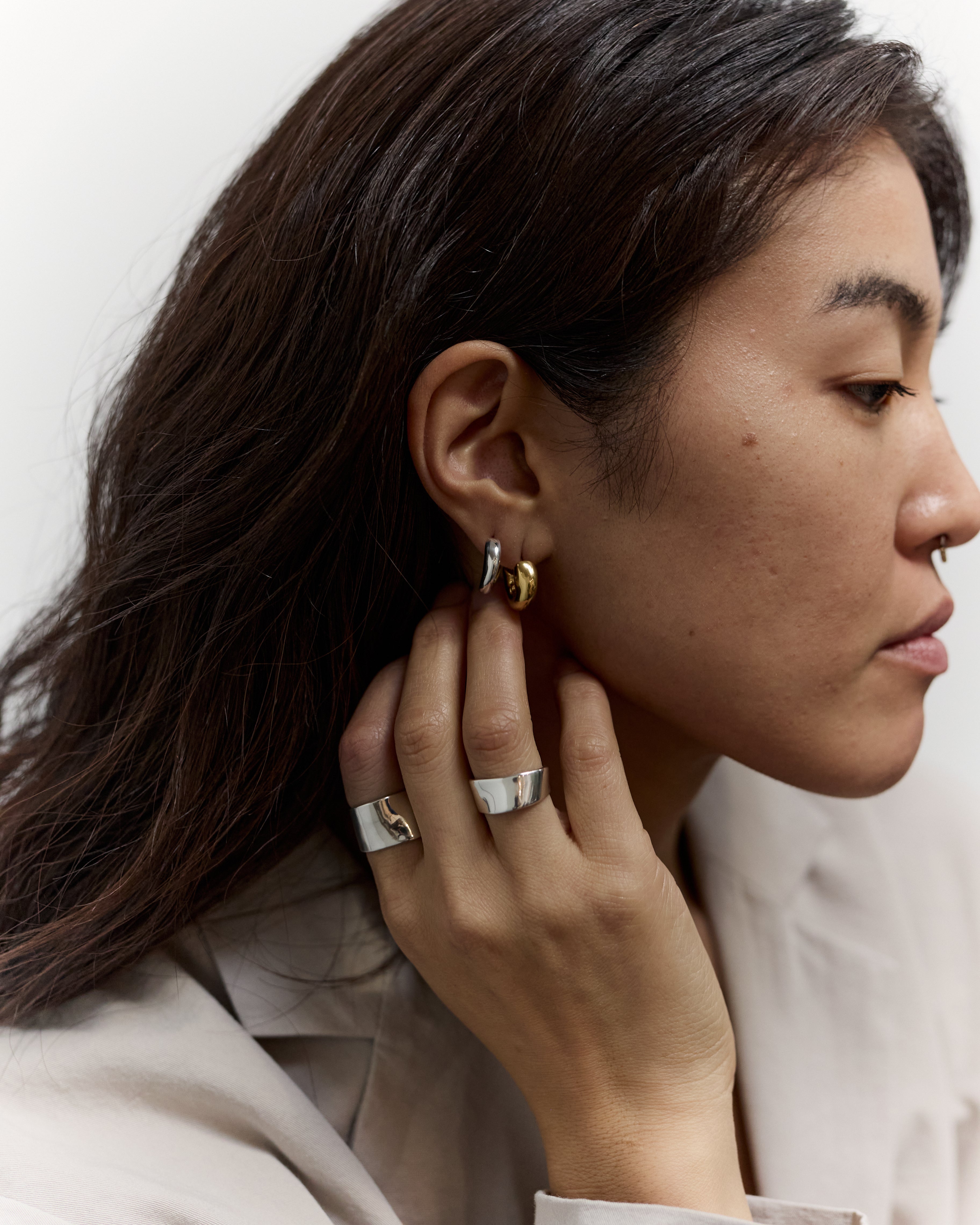 AGMES/アグメス】DOMED RIDGE RING SET（リング）｜FRAMeWORK