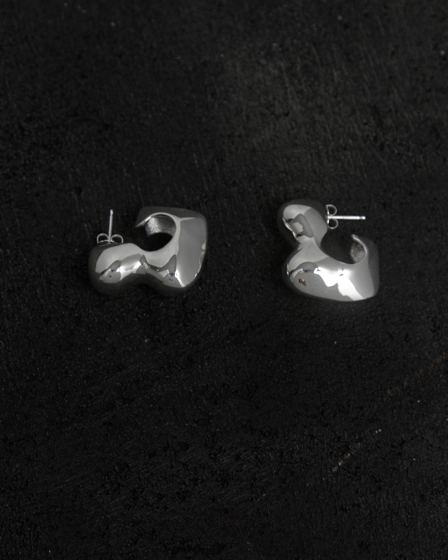 AGMＥS　STERLING SILVER ピアス AGMES/アグメス】 WISHBONE EARRINGS STERLING SILVER：ピアス