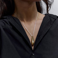 Agmes Double Chain Audrey Pendant