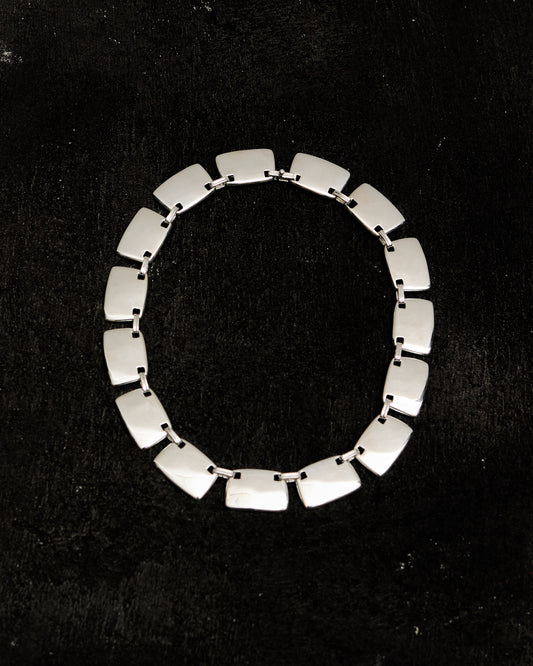 Agmes Grace Collar, Sterling Silver
