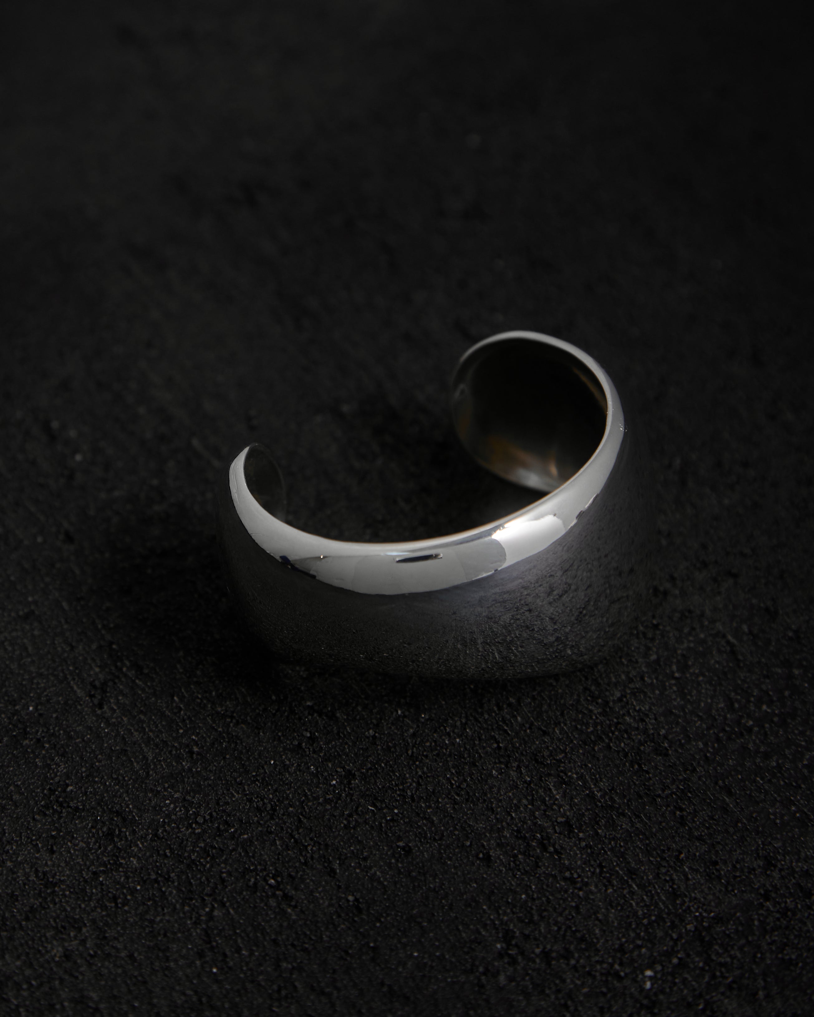 Agmes Jean Cuff, Sterling Silver – Glasswing