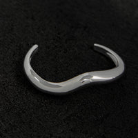 Agmes Large Astrid Cuff, Sterling Silver