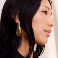 Agmes Max Earrings, Gold Vermeil