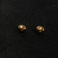 Agmes Small Gia Studs, Gold Vermeil