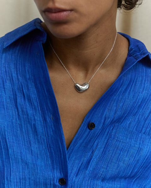 AgmesSmallSculptedHeartPendant