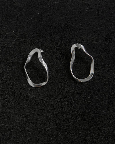 Agmes Small Vera Earrings, Sterling Silver