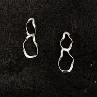 Agmes Small Viviane Earrings, Sterling Silver