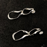 Agmes Small Viviane Earrings, Sterling Silver