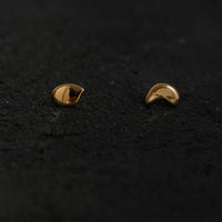 Agmes Sum of Parts Studs, Gold Vermeil