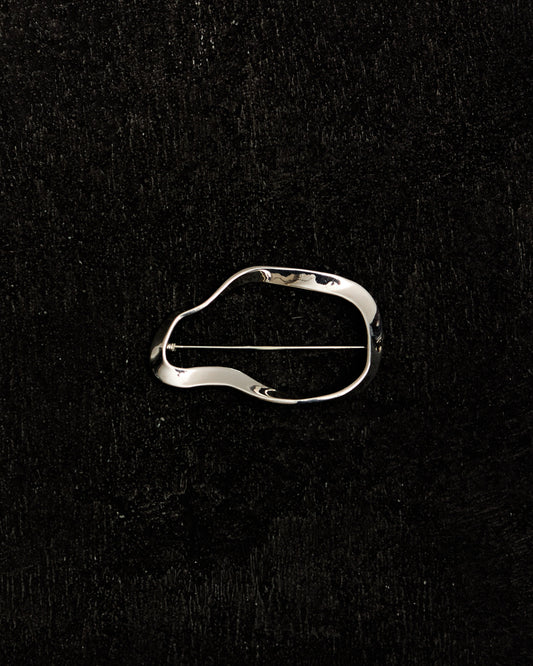 Agmes Vera Brooch, Sterling Silver