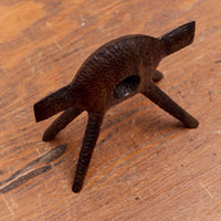 Aleph Geddis Wood Sculpture, Littles Portal Buddy With Wings #59