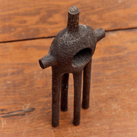Aleph Geddis Wood Sculpture, Nesting Portal Buddy #58