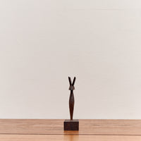 Aleph Geddis Wood Sculpture, Littles Portal Buddy #57