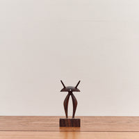Aleph Geddis Wood Sculpture, Littles Portal Buddy #57
