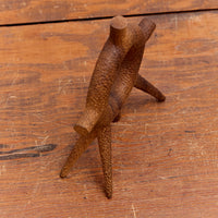 Aleph Geddis Wood Sculpture, Littles Tori Portal Buddy #52
