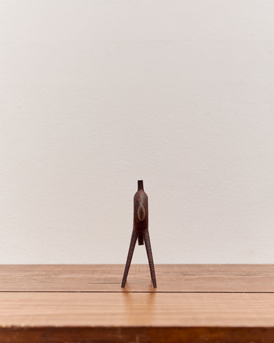 Aleph Geddis Wood Sculpture, Littles Winged Tori Portal Buddy #47