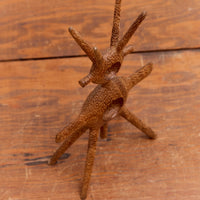 Aleph Geddis Wood Sculpture, Littles Winged Portal Buddy #50