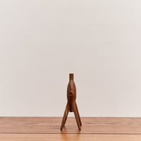 Aleph Geddis Wood Sculpture, Littles Round Portal Vuddy #56