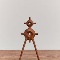 Wood Sculpture, Two Tiered Portal Buddy Variation