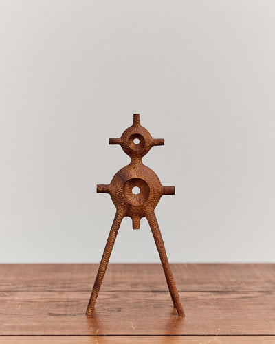Wood Sculpture, Two Tiered Portal Buddy Variation