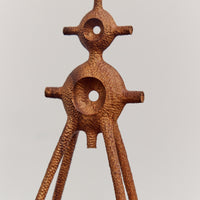 Wood Sculpture, Two Tiered Portal Buddy Variation
