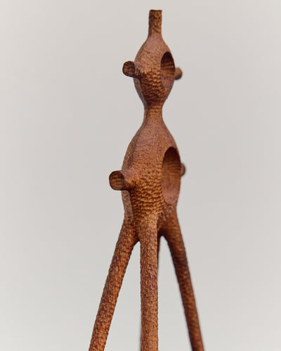 Wood Sculpture, Two Tiered Portal Buddy Variation