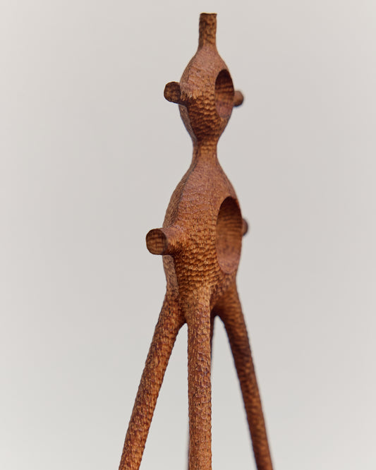 Wood Sculpture, Two Tiered Portal Buddy Variation