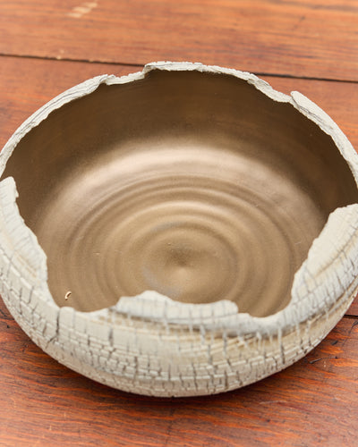 Alex Roby Ivory Marbled Form