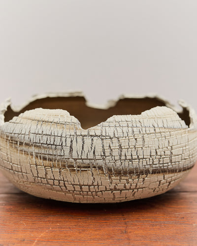 Alex Roby Ivory Marbled Form