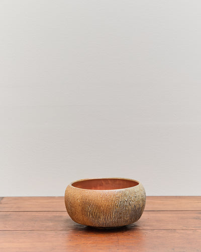 Alex Roby Ribbed Wood Fired Bowl No.1