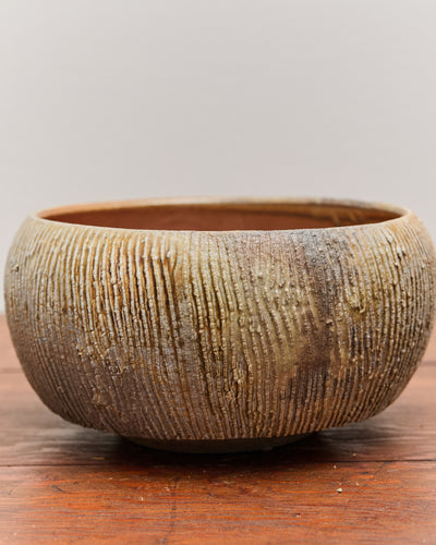 Alex Roby Ribbed Wood Fired Bowl No.1