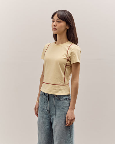 Anggae Parallel T-Shirt, Lemon
