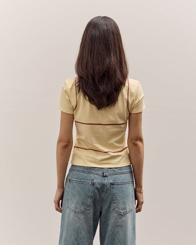 Anggae Parallel T-Shirt, Lemon