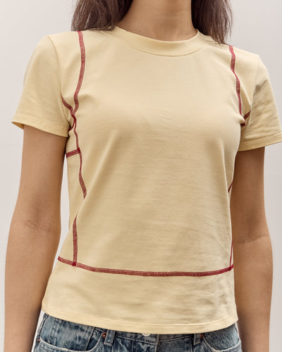 Anggae Parallel T-Shirt, Lemon