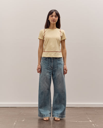 Anggae Wide Pants, Blue