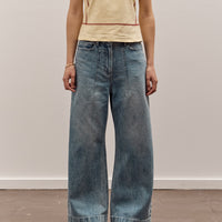 Anggae Wide Pants, Blue