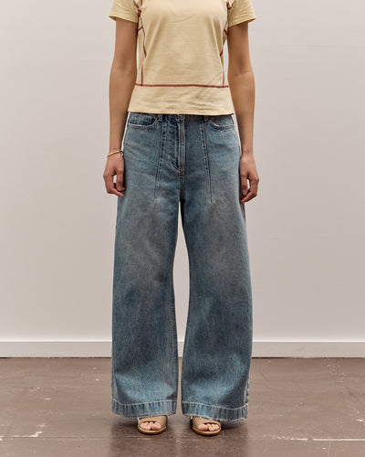 Anggae Wide Pants, Blue