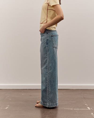 Anggae Wide Pants, Blue
