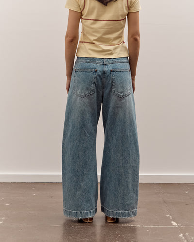 Anggae Wide Pants, Blue
