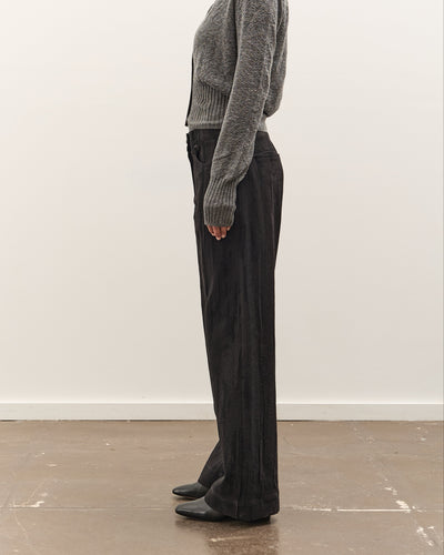 Anggae Jacquard Wide Pants, Navy