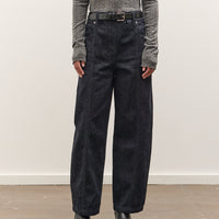 Anggae Nep Wide Denim, Navy