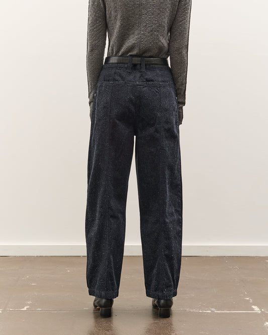 Anggae Nep Wide Denim, Navy