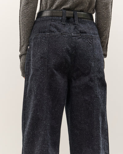 Anggae Nep Wide Denim, Navy