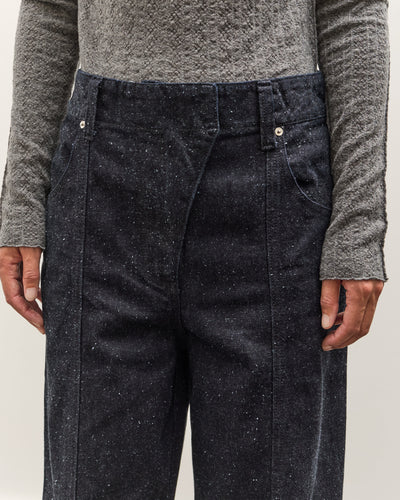 Anggae Nep Wide Denim, Navy