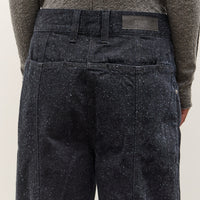 Anggae Nep Wide Denim, Navy