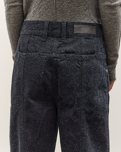 Anggae Nep Wide Denim, Navy